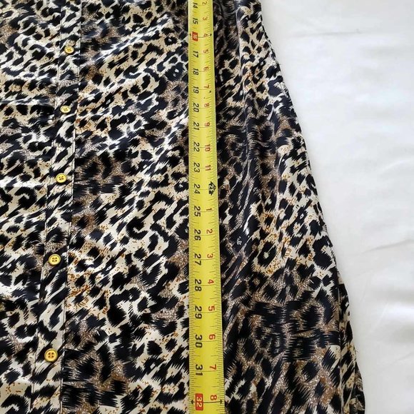 NWOT MPH Collection Women's Off The Shoulder Animal Print Midi Dress - Picture 5 of 14